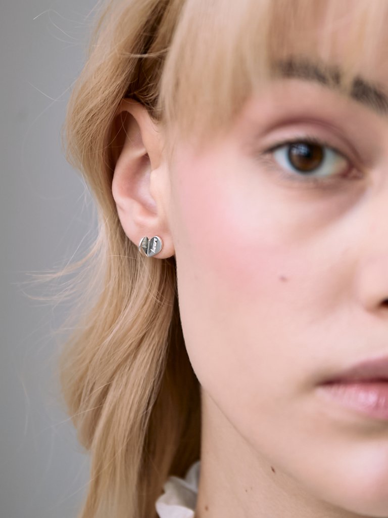 Kolczyki w kształcie serca