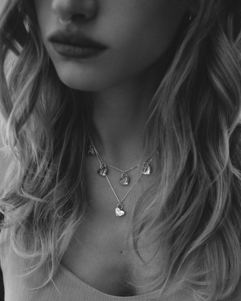 Heart's Necklace Set