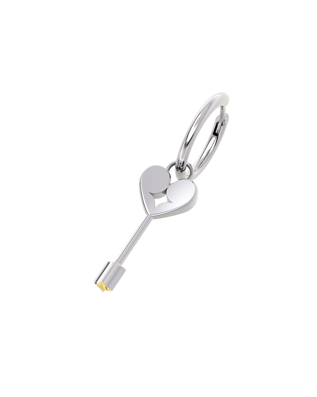 Kółko do kluczy serca