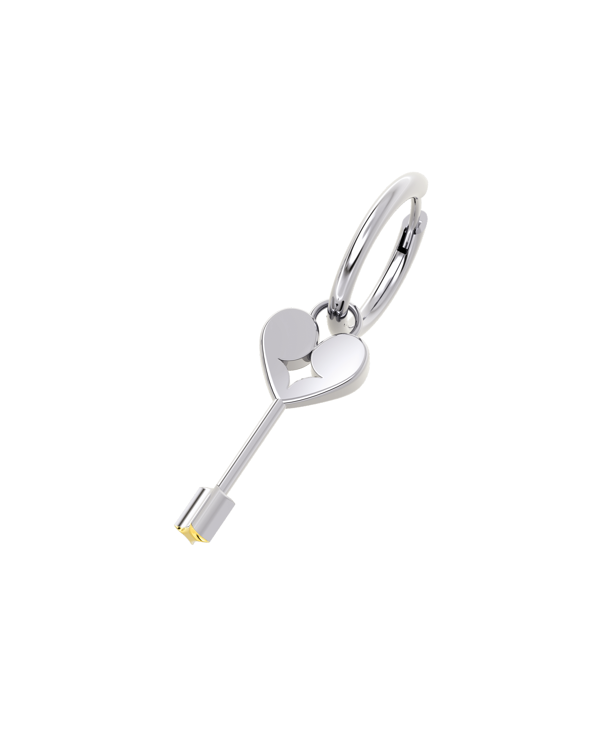 Kółko do kluczy serca