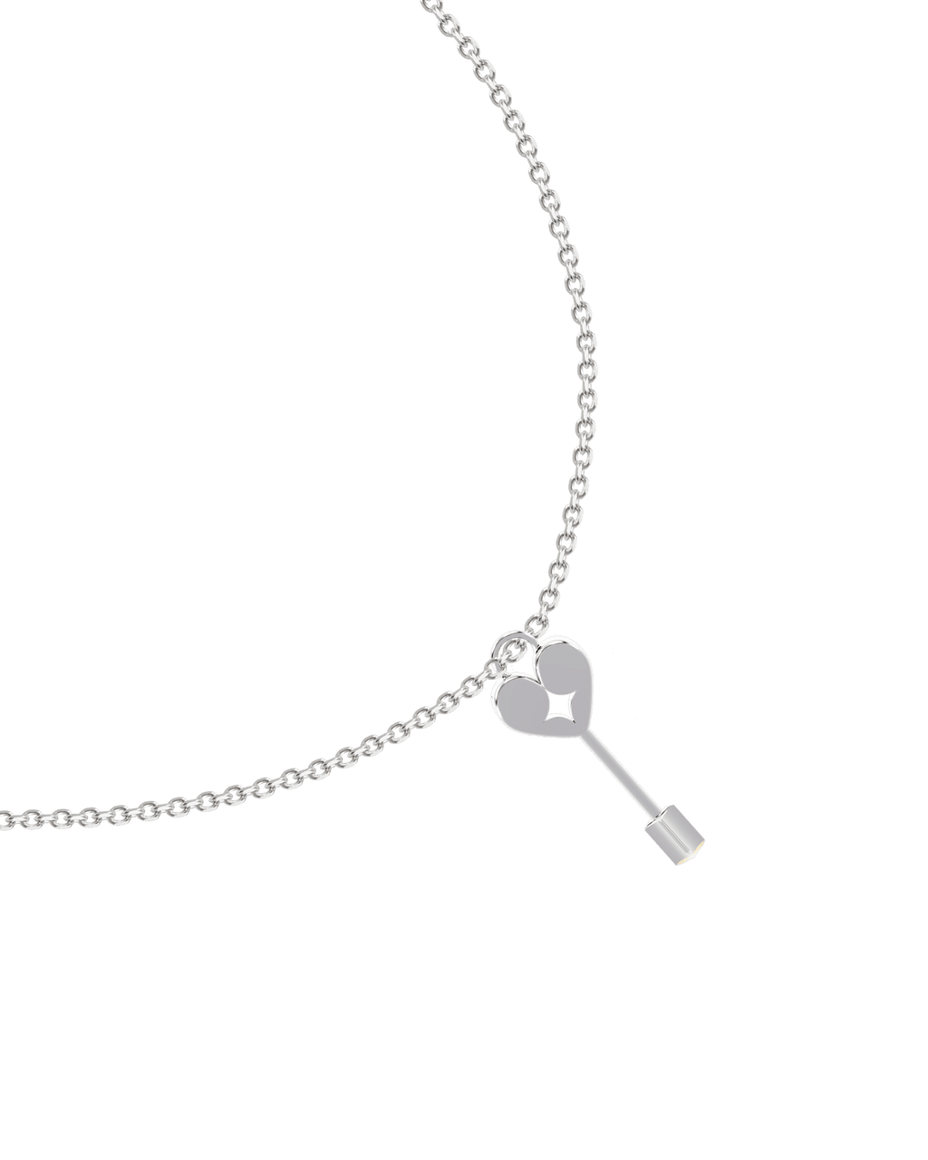 Heart's Key Pendant