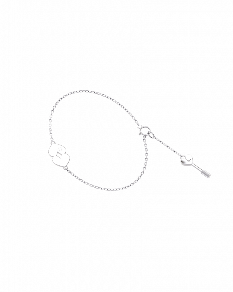 Heart's Key Anklet